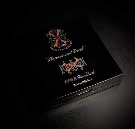 FFOX Rare Black Torpedo Travel Humidor Only (No Cigars)