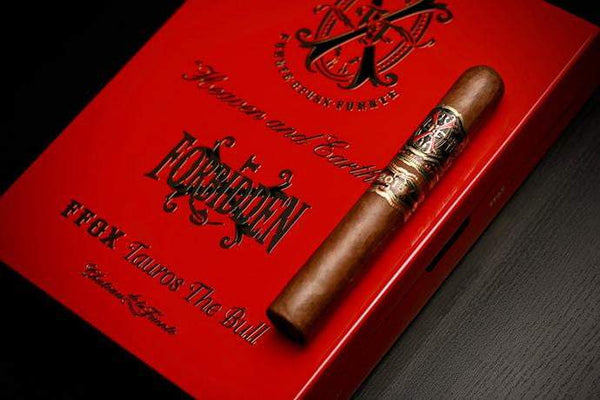Arturo Fuente Aged Selection Ffox Heaven And Earth Tauros The Bull Red Box