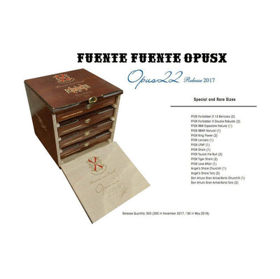 Arturo Fuente Aged Selection Opus22 Charity Box 2017