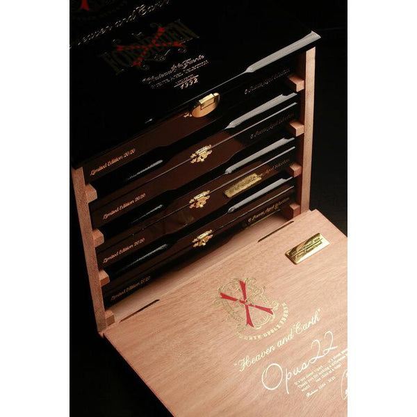 Arturo Fuente Aged Selection Opus22 Charity Box 2020 Open Showing Inside Boxes