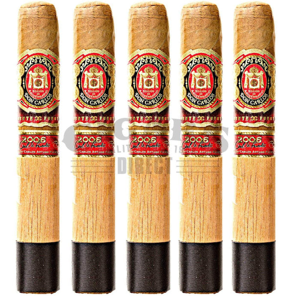 Arturo Fuente Don Carlos Edicion De Aniversario Robusto 5 Pack