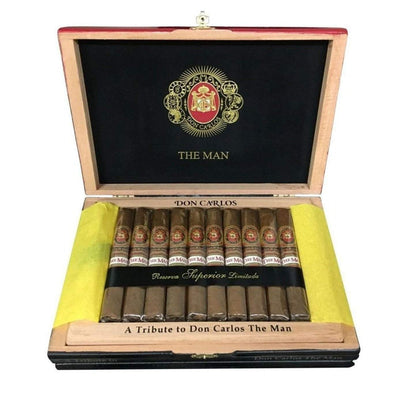 Arturo Fuente Don Carlos The Man And Legend Box Open