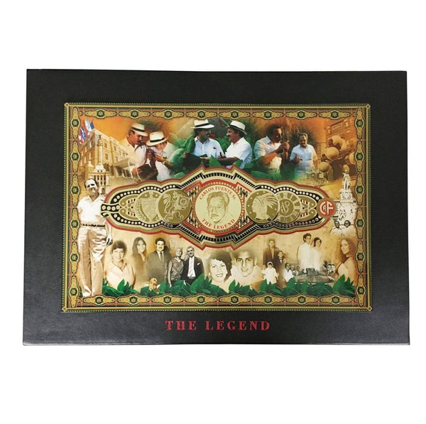 Arturo Fuente Don Carlos The Man And Legend Humidor Top View