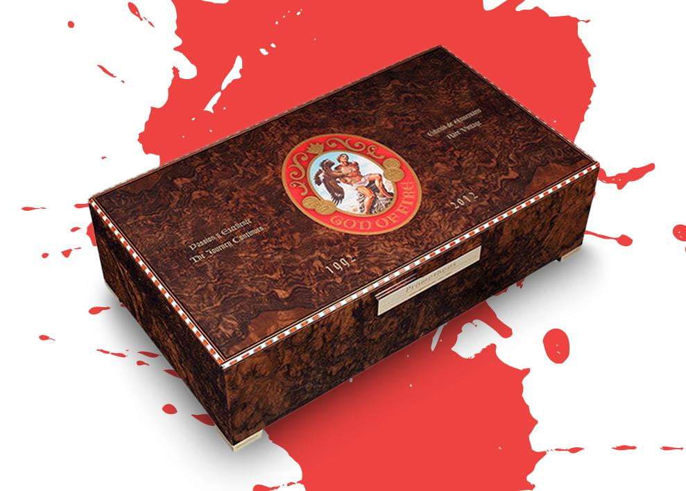 Buy God of Fire Limited Edition Humidors 20th Anniversary Cigars Online