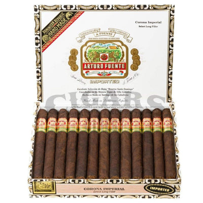 Arturo Fuente Gran Reserva Corona Imperial Maduro Box Open