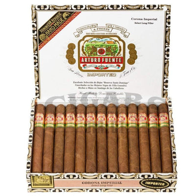 Arturo Fuente Gran Reserva Corona Imperial Natural Box Open