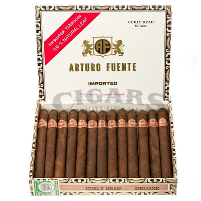 Arturo Fuente Gran Reserva Curly Head Deluxe Maduro Box Open