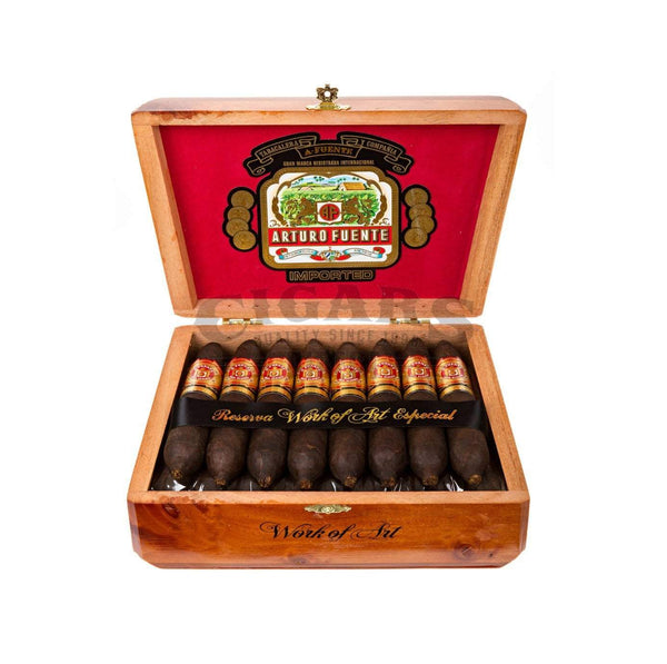 Arturo Fuente Hemingway Work Of Art Maduro Box Open