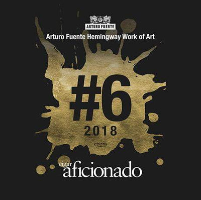 Arturo Fuente Hemingway Work Of Art 2018 No.6 Cigar of The Year