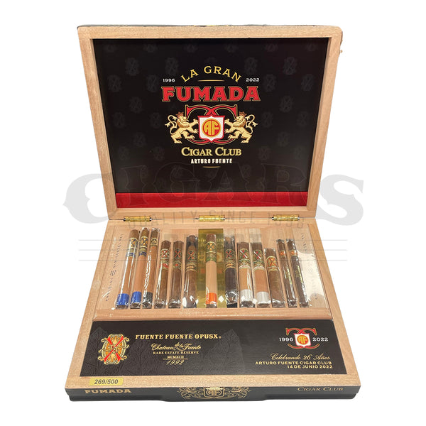 Arturo Fuente La Gran Fumada The Impossible Box of 13 Open