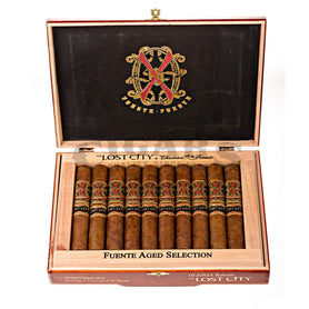 Arturo Fuente Lost City Robusto Box Open