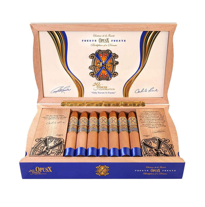 Arturo Fuente Opus X 20 Years Power Of The Dream Box Open