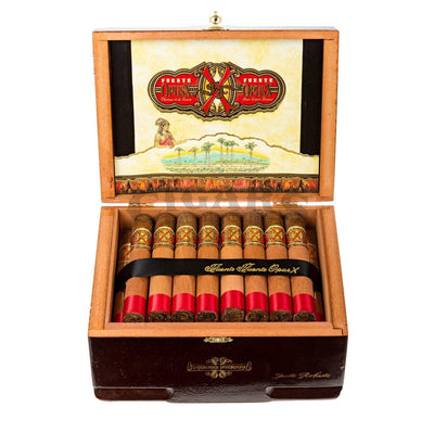 Arturo Fuente Opus X Double Robusto Box Open