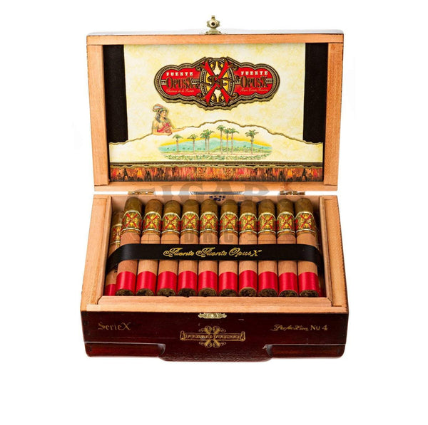 Arturo Fuente Opus X Perfecxion No.4 Box Open