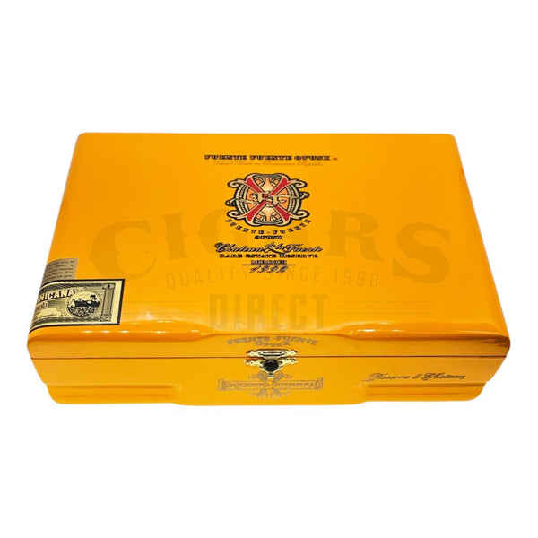 Arturo Fuente Opus X Rosado Oro Oscuro Reserva D Chateau Closed Box