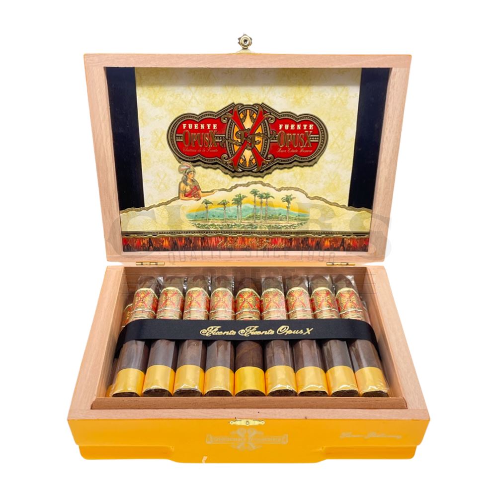 Buy Arturo Fuente Opus X Rosado Oro Oscuro Super Belicoso Cigars