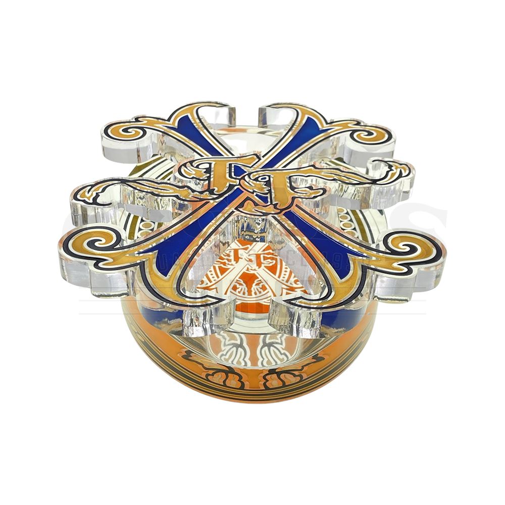 Buy Arturo Fuente Opusx Crystal Two Piece Ashtrays - Blue Online