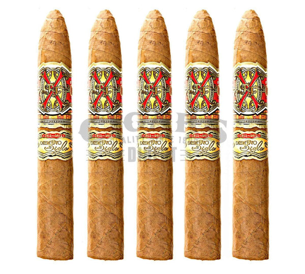 Arturo Fuente Opusx Desino Al Siglo Super Belicoso 5 Pack