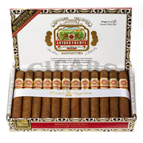 Arturo Fuente Rosado Sungrown Magnum R Vitola 56 Box Open