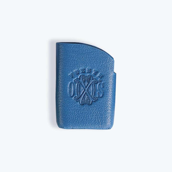 The OpusX Society J30 Blue J30 Lighter Leather Pouch