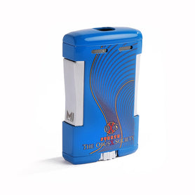 The OpusX Society Blue Table Top Lighter Back