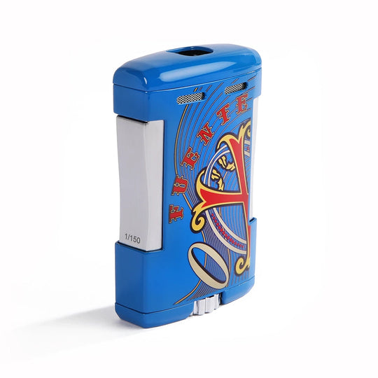 The OpusX Society Blue Table Top Lighter