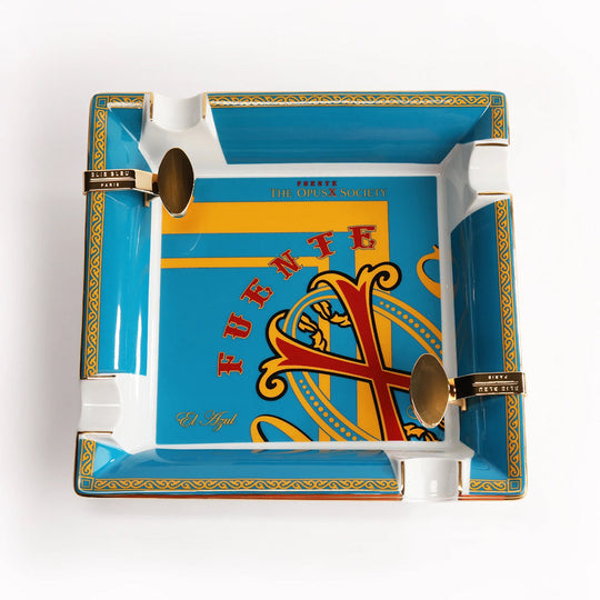 The OpusX Society Elie Bleu Porcelain El Azul Ashtray