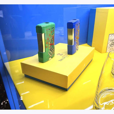 The OpusX Society Green Table Top Lighter