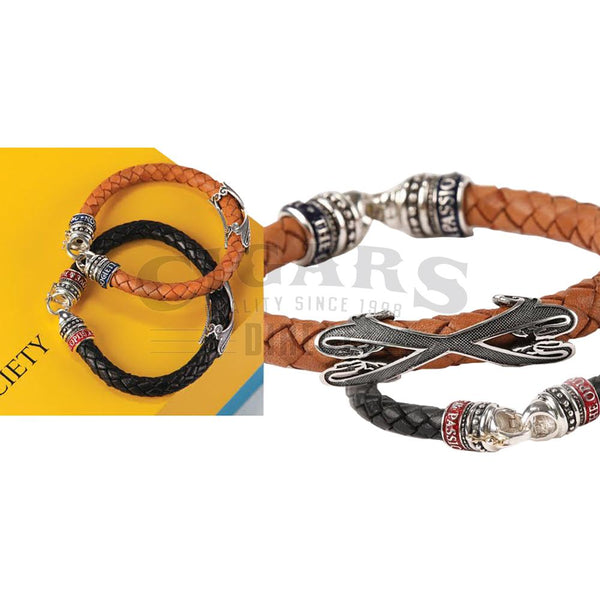 Arturo Fuente The Opusx Society Leather Bracelet Brown