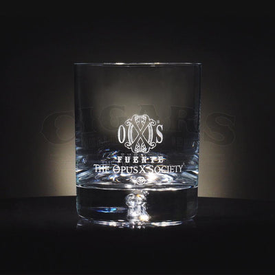 Arturo Fuente The OpusX Society Ravenscroft Crystal Rocks Glass