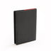 The OpusX Society Red and Black Passport Holder Back