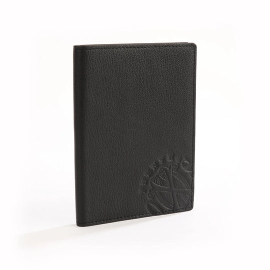 The OpusX Society Red and Black Passport Holder