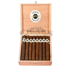 Ashton Aged Maduro No60 Box Open 