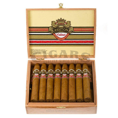 Ashton Cabinet Series Belicoso Box Open 