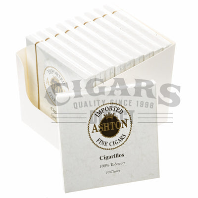 Ashton Small Cigars Cigarillos - White Box 100 Count