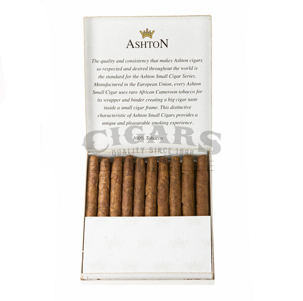 Ashton Small Cigars Mini Cigarillos - White Box 20 Count