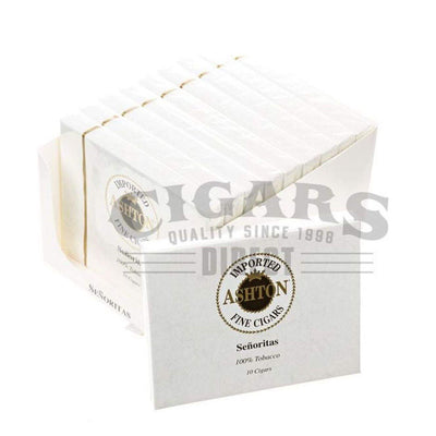 Ashton Small Cigars Senoritas Brick of 100