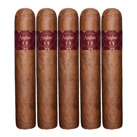 Asylum 13 Authentic Corojo Toro Super Gordo 5 Cigars
