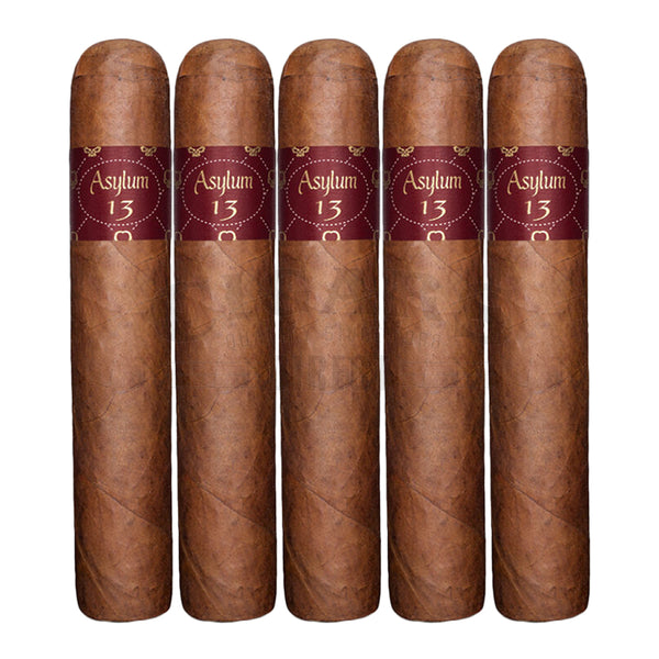 Asylum 13 Authentic Corojo Toro Super Gordo 5 Cigars
