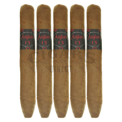 Asylum Friday the 13th 2021 5.25x46 Perfecto 5 Cigars