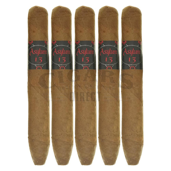 Asylum Friday the 13th 2021 5.25x46 Perfecto 5 Cigars