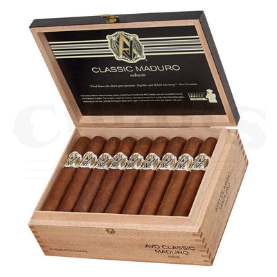 AVO Classic Maduro Robusto Open Box