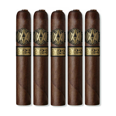 Avo Improvisation 2022 Robusto Grande Maduro 5 Pack