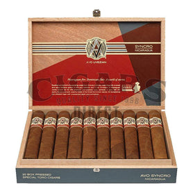 AVO Syncro Nicaragua Box Pressed Special Toro Open Box