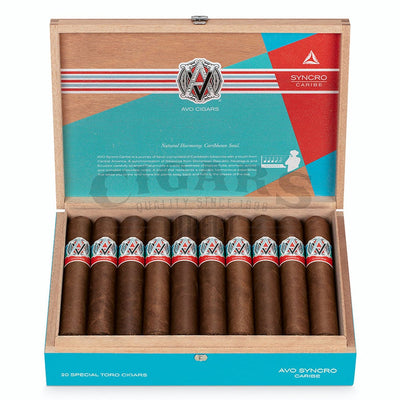 AVO Syncro Caribe Robusto Open Box
