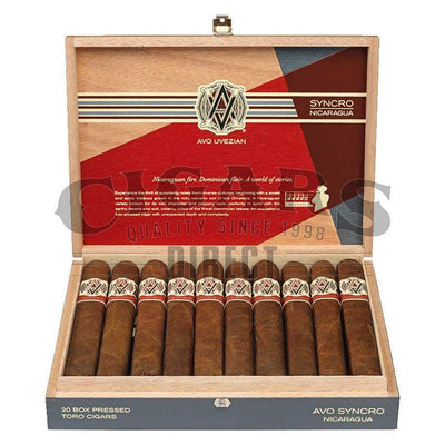 AVO Syncro Nicaragua Box Pressed Toro Open Box