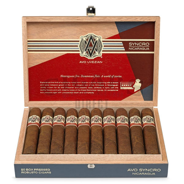 AVO Syncro Nicaragua Robusto Open Box