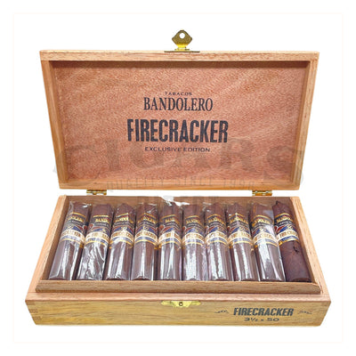 Bandolero Firecracker Short Robusto Open Box
