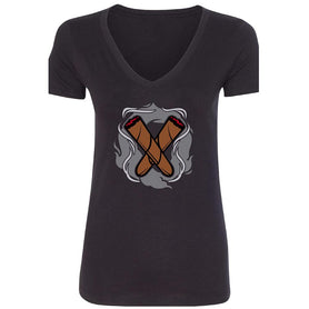 Black Cigar Pxrn Logo Women&