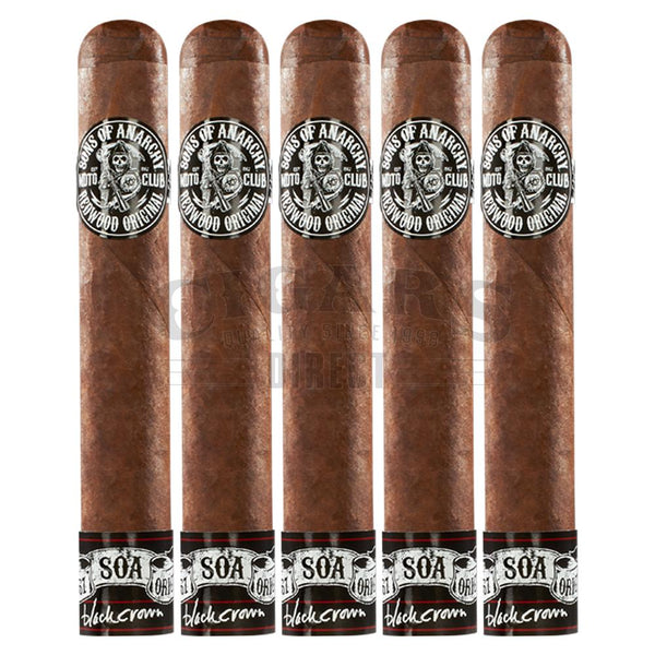 Black Crown Sons of Anarchy Bobby Gordo 5 Pack